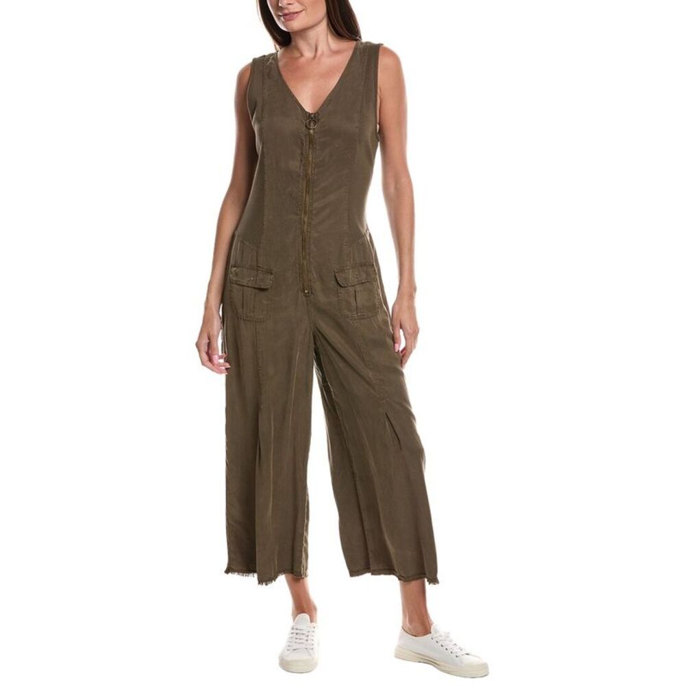 Xcvi Womens  Linette Jumpsuit, Brown